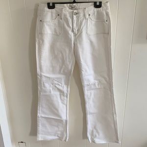 Levi White Jeans Sz 10